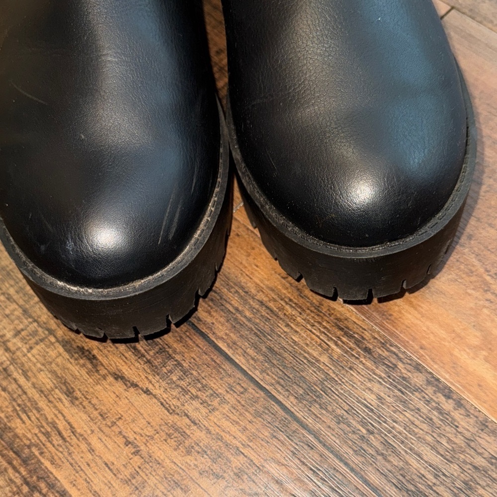 Madden Girl Studded Black Booties - Picture 7 of 15